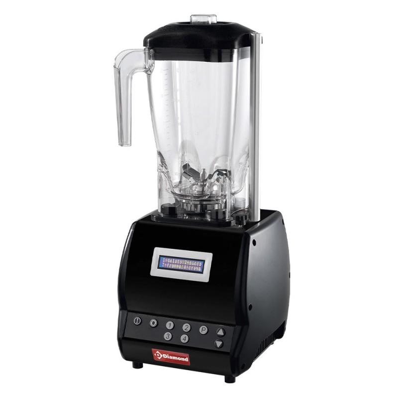 DIAMOND - Mixer professionnel - verre carré 2 litres -variateur
