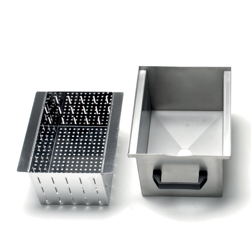 DIAMOND - Bac avec filtre pour décharge 10-18 kg