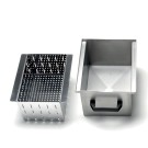 DIAMOND - Bac avec filtre pour décharge 10-18 kg