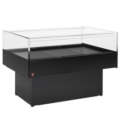 DIAMOND - Vitrine  réfrigérée self-service pano. noir