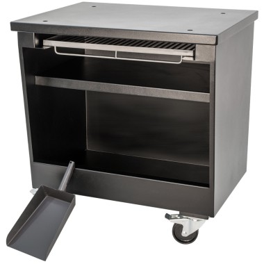 Soubassement sur roues- rangement charbon - Diamond