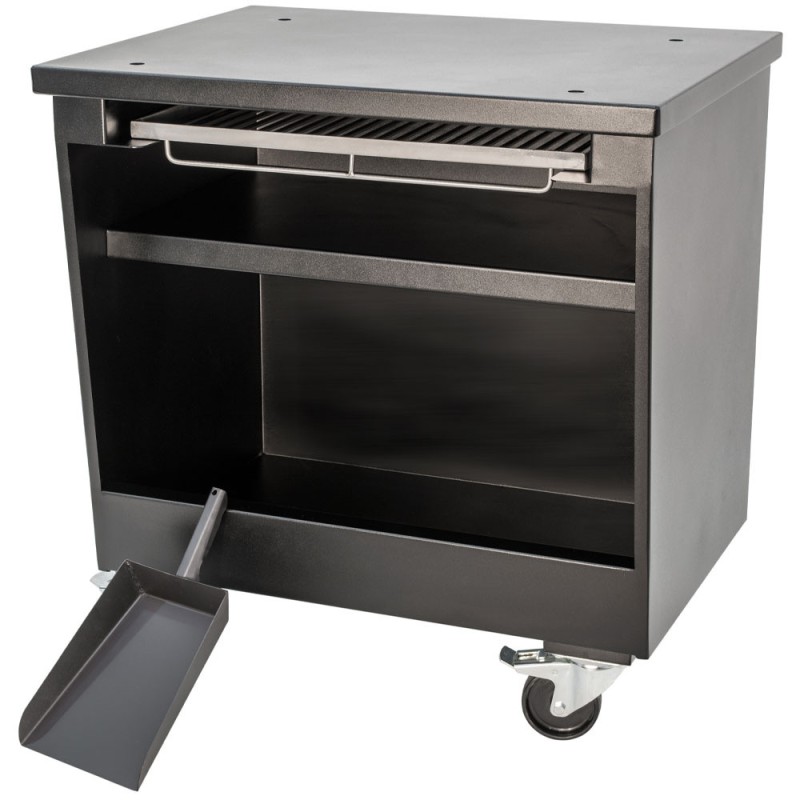 Soubassement sur roues- rangement charbon - Diamond