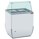 DIAMOND - Comptoir présentoir pour crème glacée 170 litres