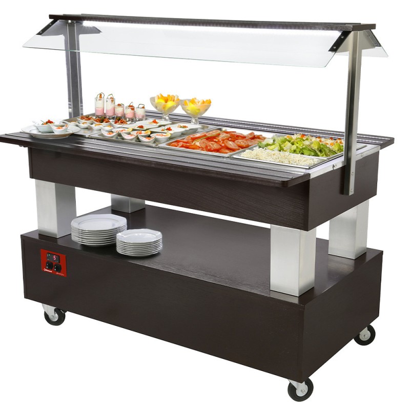 DIAMOND - Buffet - salade bar réfrigéré 4x GN 1/1-150