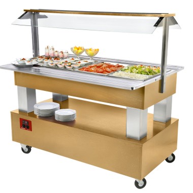 DIAMOND - Buffet - salade bar réfrigéré - 4x GN1/1-150