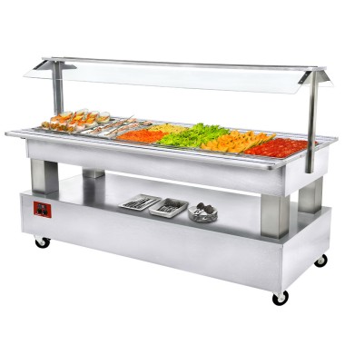 DIAMOND - Buffet - salade bar réfrigéré - 6x GN 1/1-150