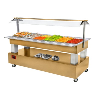 DIAMOND - Buffet - salade- bar réfrigéré - 6x GN 1/1-150