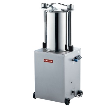 DIAMOND - Poussoir hydraulique vertical en inox - 25 litres