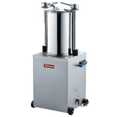 DIAMOND - Poussoir hydraulique vertical en inox - 35 litres