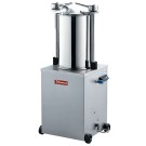 DIAMOND - Poussoir hydraulique vertical en inox - 35 litres