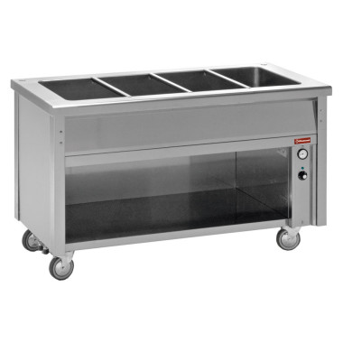 DIAMOND - Elément bain-marie sur armoire ouverte