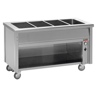 DIAMOND - Elément bain-marie- armoire ouverte 2GN
