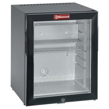 DIAMOND - Minibar porte vitrée 32 litres