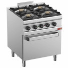 DIAMOND - Fourneau gaz 4 feux four électrique convection
