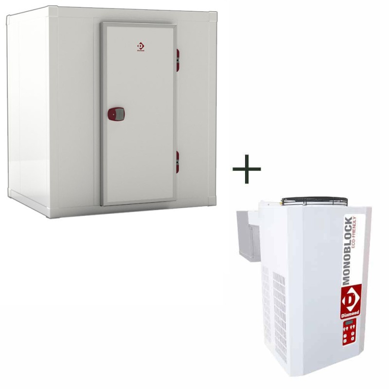 DIAMOND - Ensemble chambre froide t° -5° +5° composé de :