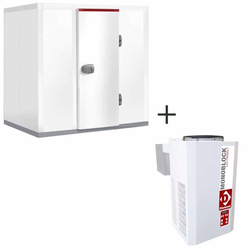 DIAMOND - Ensemble chambre congélation t° -15° -25° composé de :