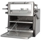 DIAMOND - Four- barbecue  à charbon GN1/1 - porte