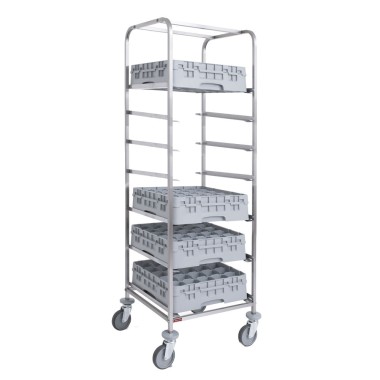 DIAMOND - Chariot 7 niveaux paniers lave-vaisselle 500x500
