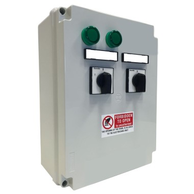 DIAMOND - Coffret électrique 2 vitesses et interrupteur led