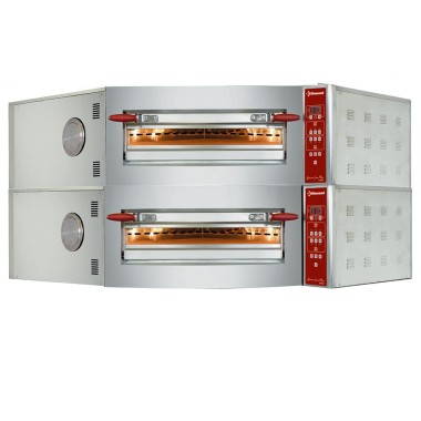 DIAMOND - Four électrique d'angle - 2 chambres - 2 x 8 pizza Ø 350
