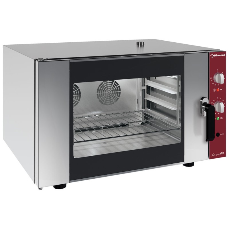 DIAMOND - Four électrique à convection 4x GN 1/1 + humidificateur