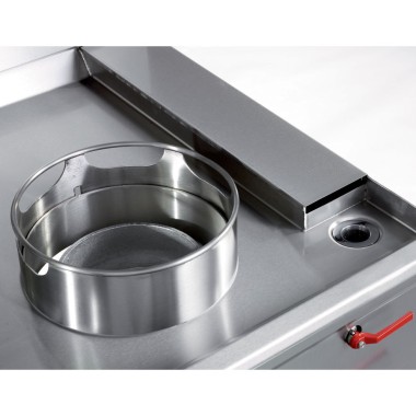 DIAMOND - Fourneau wok 5 brûleurs avec rideau d'eau