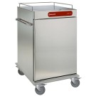 DIAMOND - Chariot neutre isolé pour repas - 10 GN 2/1