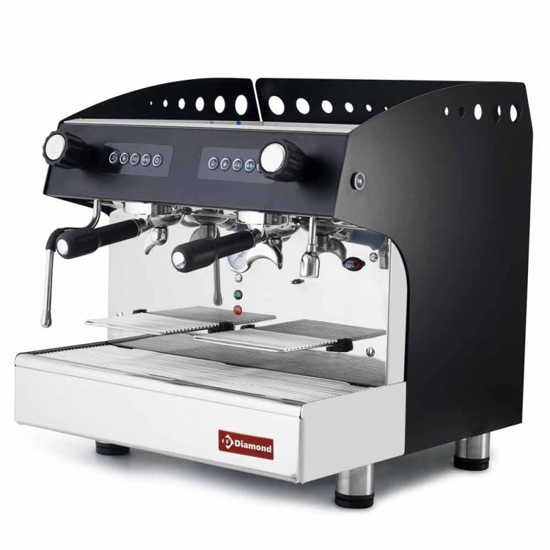 DIAMOND - Machine à café expresso 2 groupes automatique