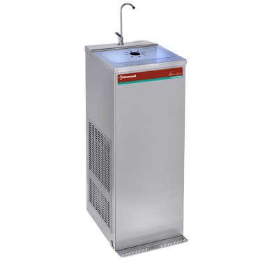 DIAMOND - Fontaine réfrigérée à pédale - inox - 35 litres/heure