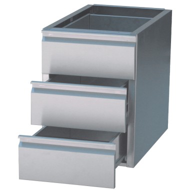 DIAMOND - Bloc 3 tiroirs GN 1/1