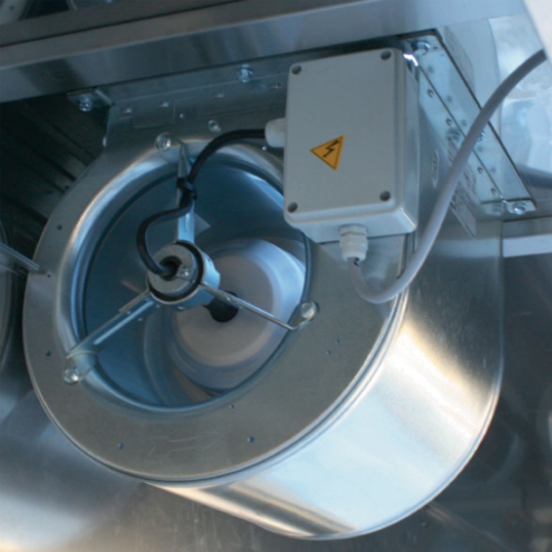 DIAMOND - Hotte complète : éclairage - variateur - 4 filtres