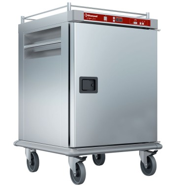 DIAMOND - Chariot chauffant pour repas 10 GN 2/1