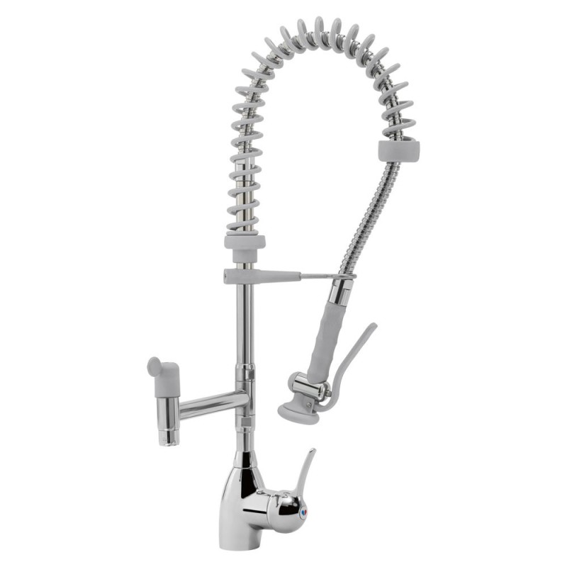 DIAMOND - Douchette acier inox - robinet et groupe mitigeur