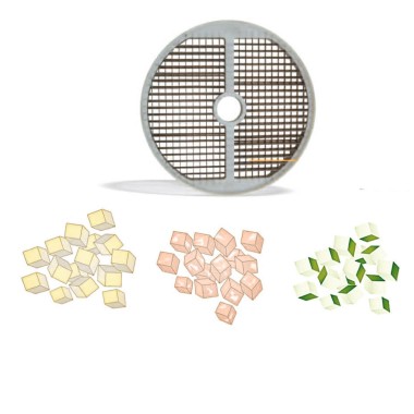 DIAMOND - Grille pour cubes/ macédoine 10 mm