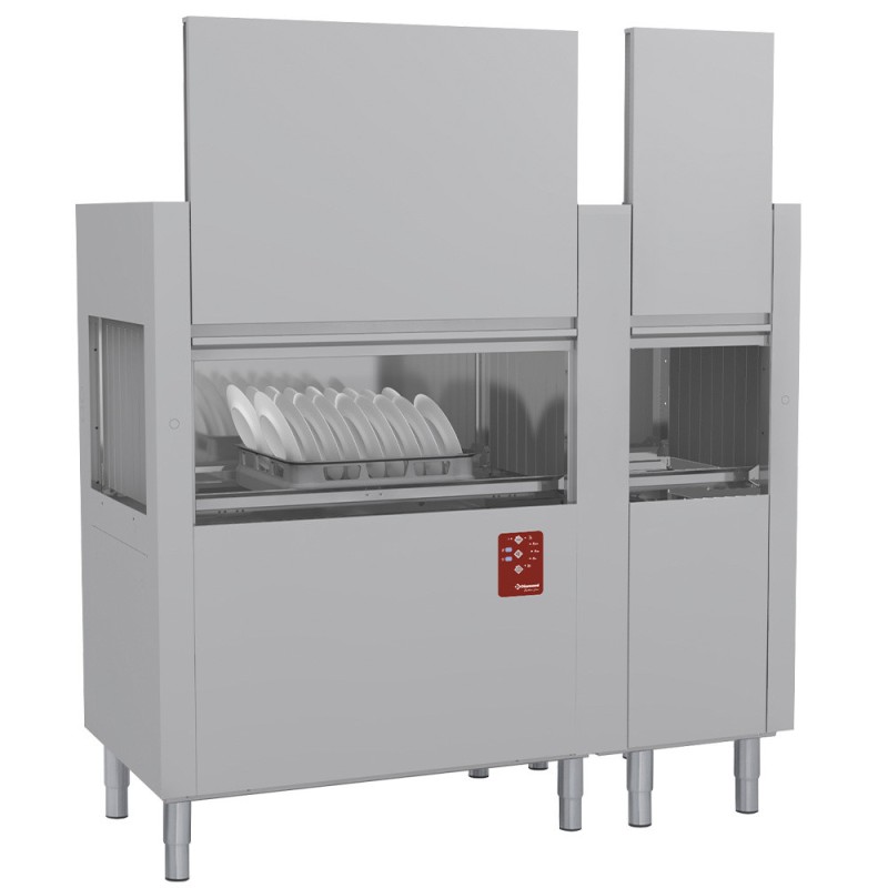 DIAMOND - Lave-vaisselle traction de paniers 200pan/h