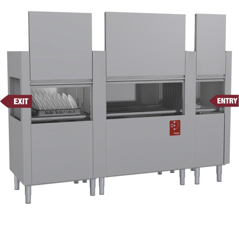 DIAMOND - Lave-vaisselle traction de paniers 270pan/h