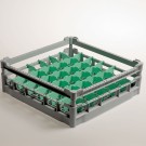 DIAMOND - Panier 36 verres Ø 73 mm-H130 mm polypropylène