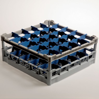 DIAMOND - Panier 25 verres Ø 90 mm polypropylène