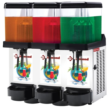 DIAMOND - Distributeur de boissons réfrigeré - 3x 12litres