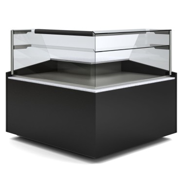 DIAMOND - Angle ouvert 90° - neutre - vitre haute