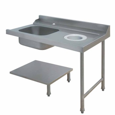 DIAMOND - Table de prélavage-droite/tous modèles
