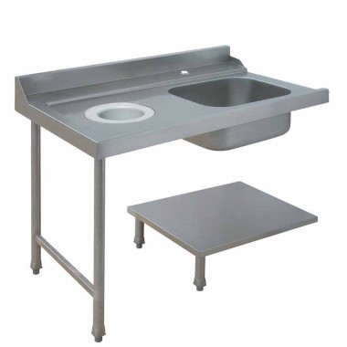 DIAMOND - Table de prélavage gauche -tous modèles-