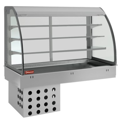 DIAMOND - Mural cuve et vitrine réfrigérées ventilées - 4xGN