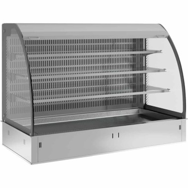 DIAMOND - Mural cuve -vitrine réfrigérées ventilées - 5xGN