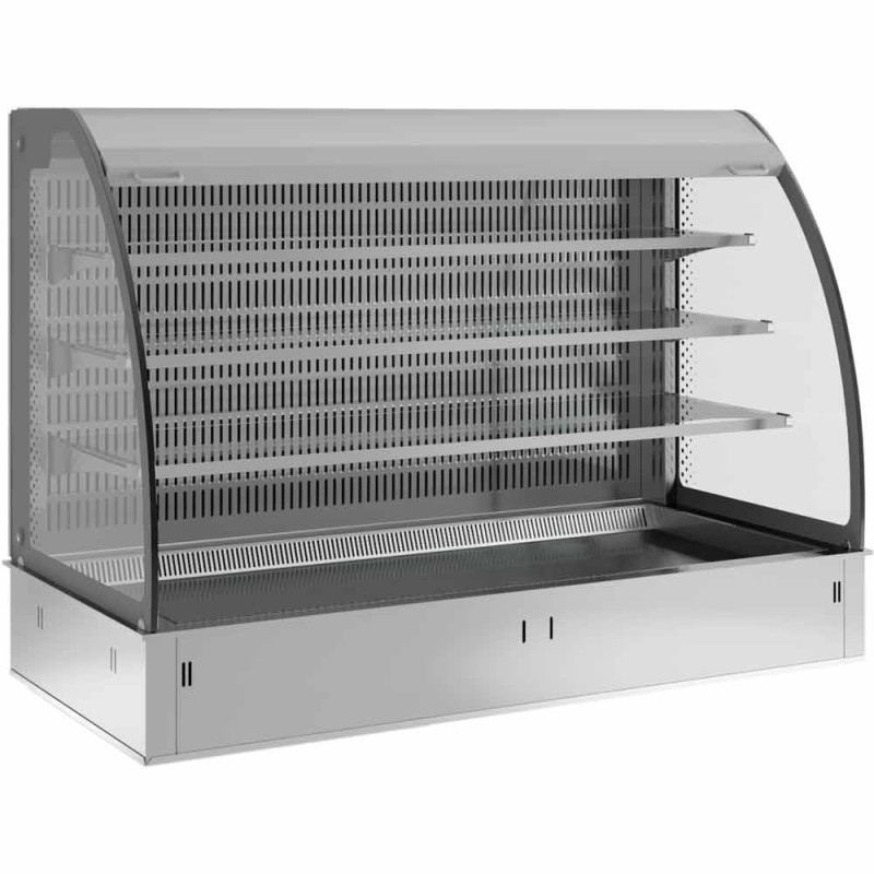 DIAMOND - Mural cuve -vitrine réfrigérées ventilées - 5xGN