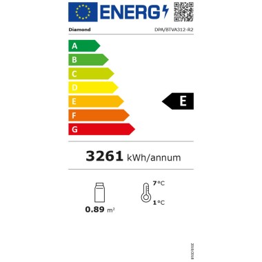 DIAMOND - Mural- top - vitrine réfrigéré ventilé - 3x GN