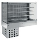 DIAMOND - Mural avec top et vitrine réfrigérés ventilés - 3x GN 1/1