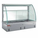 DIAMOND - Elément vitrine chauffante humidifiée et ventilée 3x GN 1/1