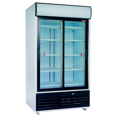 DIAMOND -Vitrine à boissons 857 litres portes coulissantes