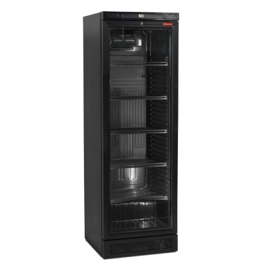 DIAMOND - Vitrine ventilée t° positive-noire-380 litres